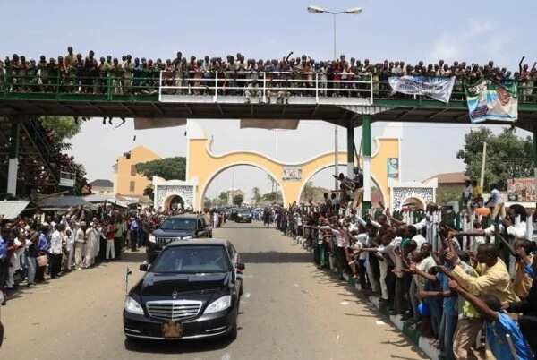 Update: President Buhari arrives Bauchi on 2-day working visit