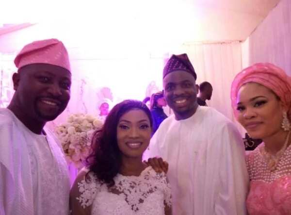 Yoruba actress Mercy Ebosele looks stunning as she ties the knot with her heartthrob (photos)