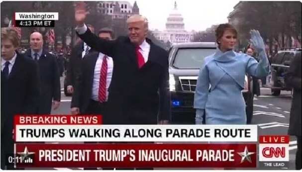 Trump Inauguration: Donald Trump sworn in as the 45th President of America