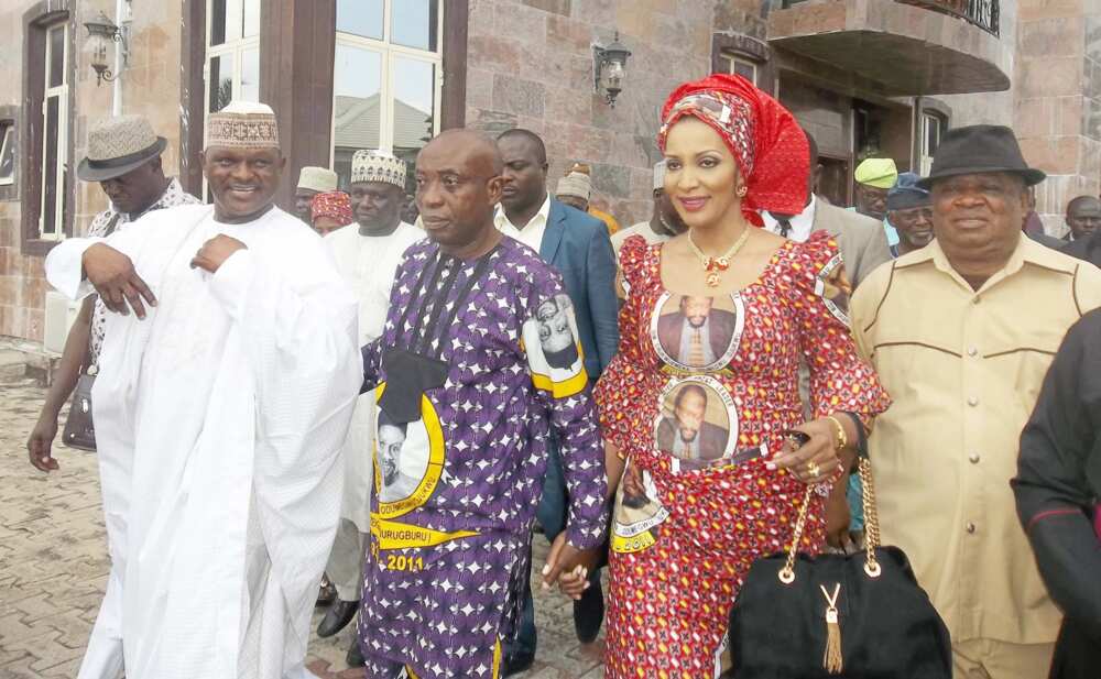 Ojukwu’s Widow Visited Nigeria
