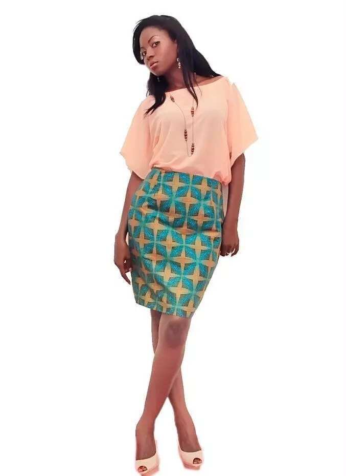 chiffon skirt and blouse styles