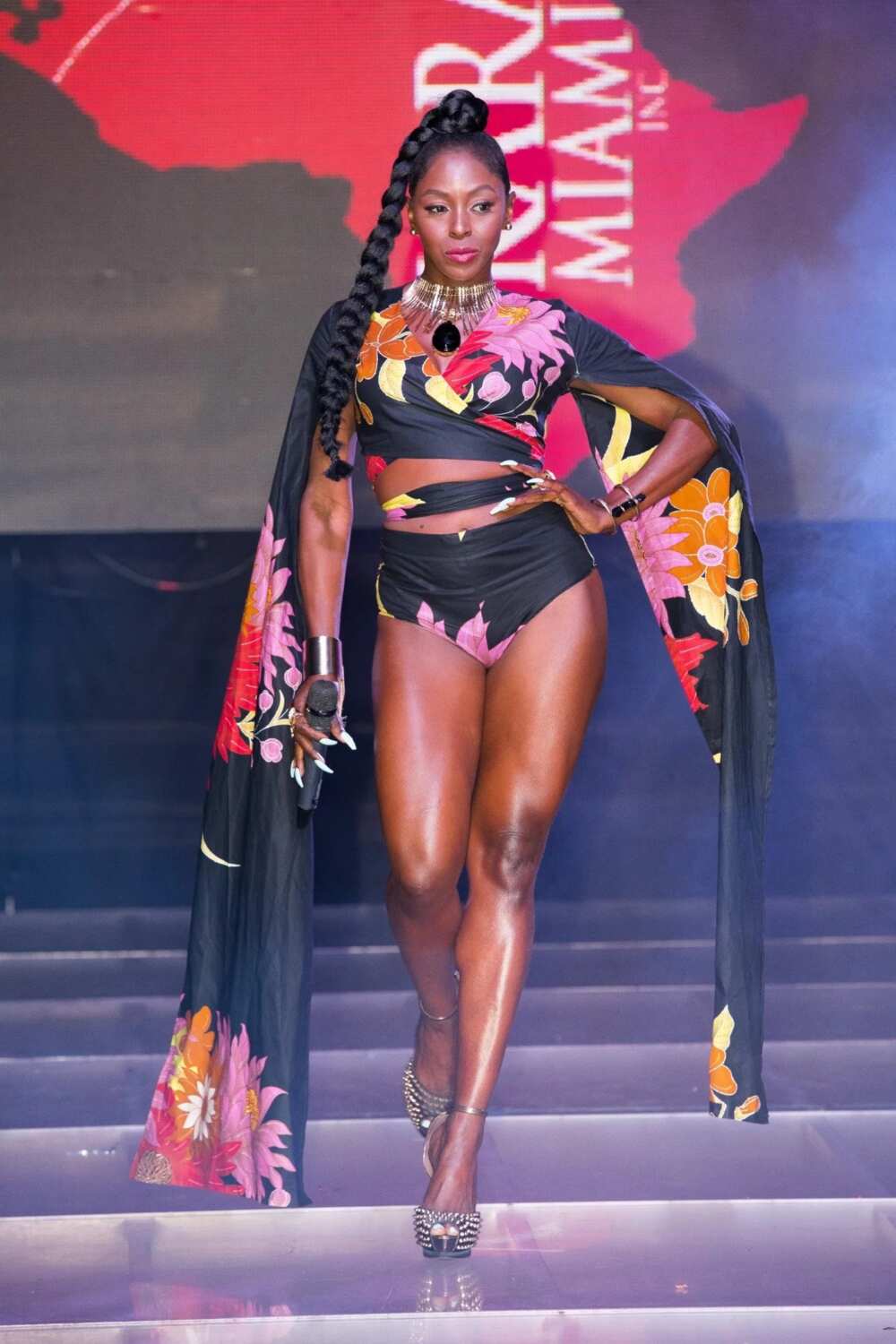 Bella Naija ankara styles swimming suit 2017 Bella Naija ankara styles swimming suit 2017