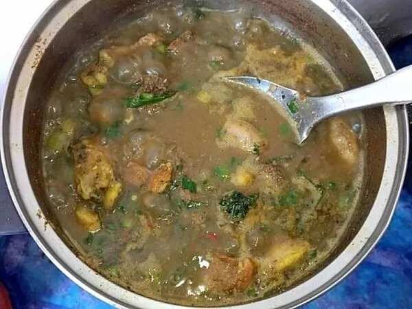 How to make pepper soup with intestine