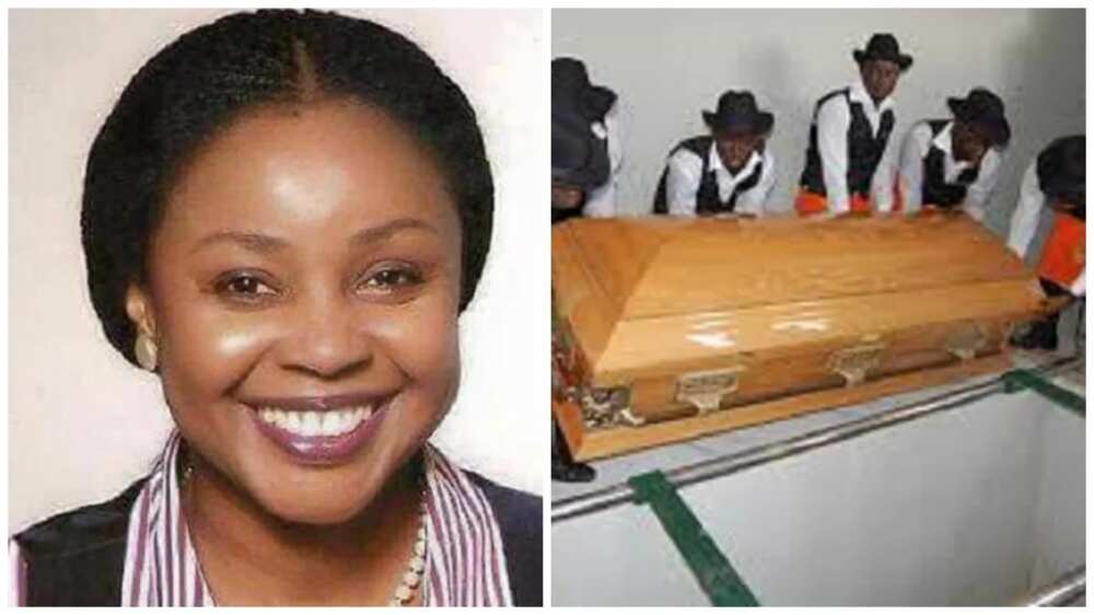 Photos: Tears flow like a flood as female lawmaker is buried in Delta state