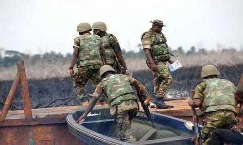 Troops foiled attack on oil installation in Delta