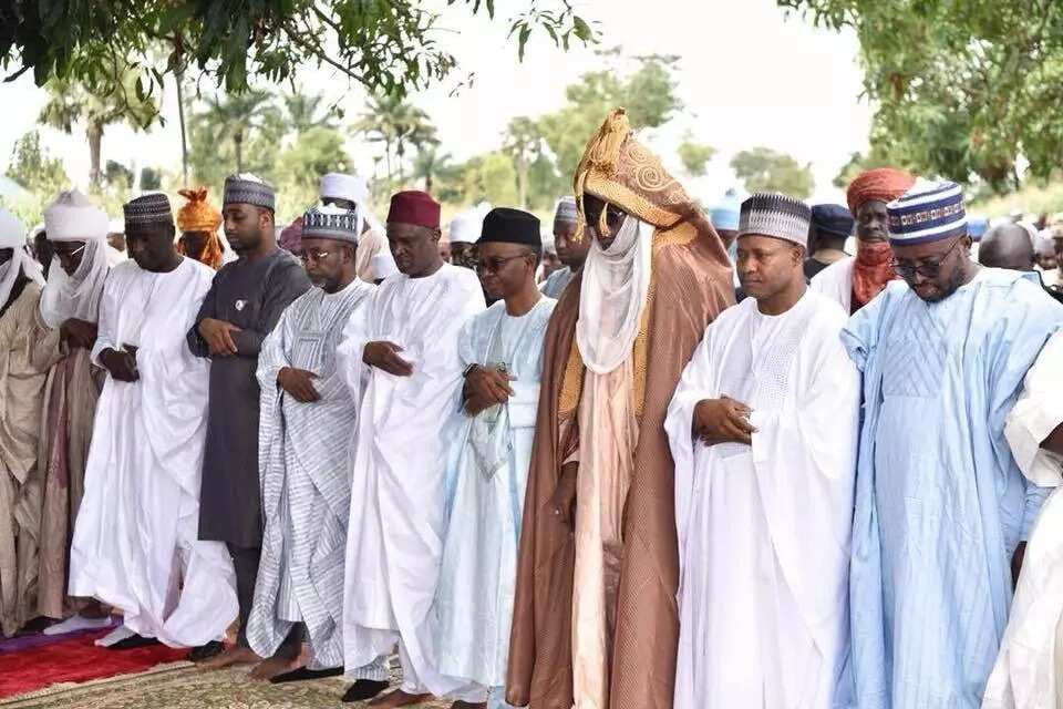 Sallah: El-Rufa'i ya yi idi a kudancin Kaduna, hotuna Sallah: El-Rufa'i ya yi idi a kudancin Kaduna, hotuna