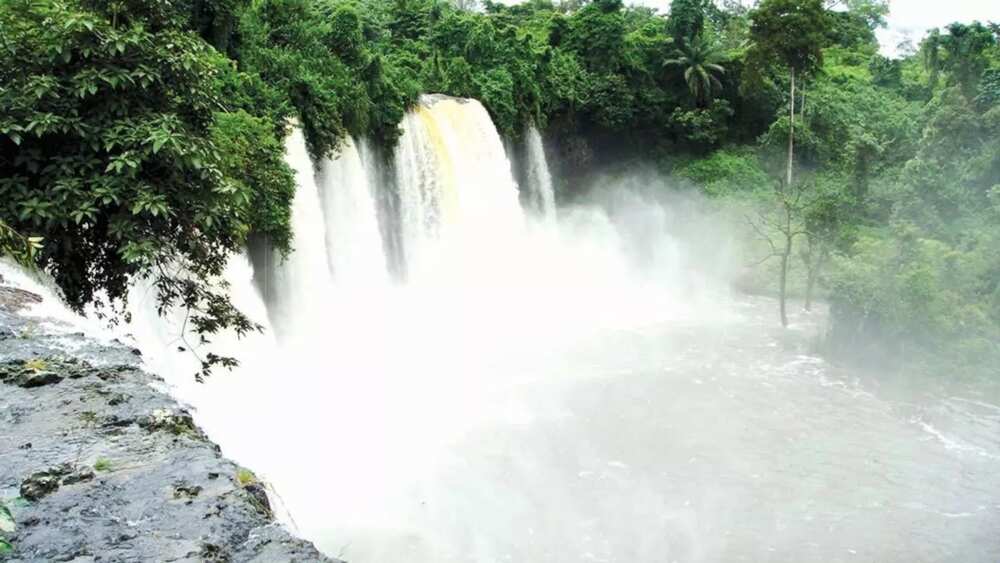 The Agbokim Waterfall