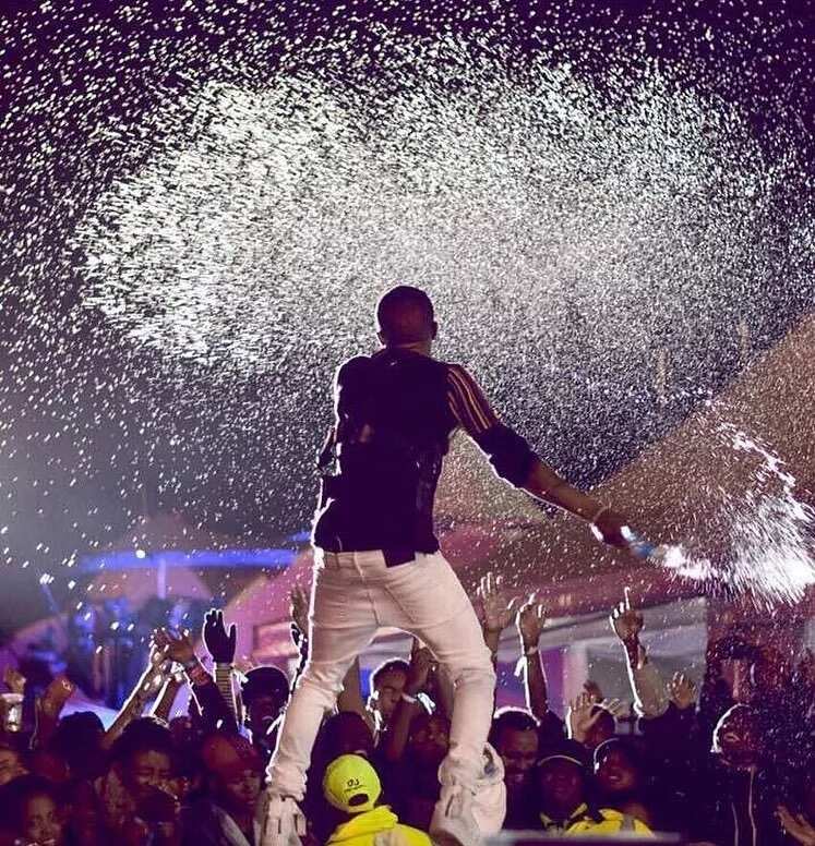 A woman was shot at Wizkid’s concert in Kenya