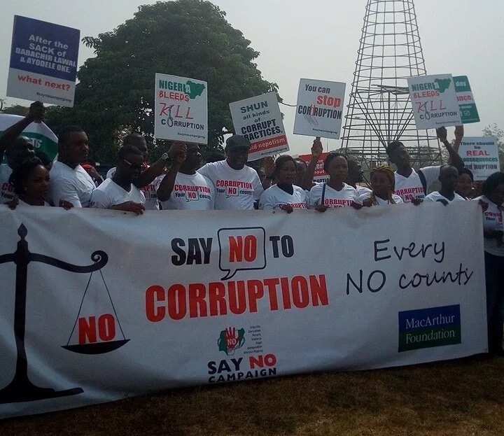 Say No Campaign leads march against corruption to commemorate International Day of Anti-Corruption