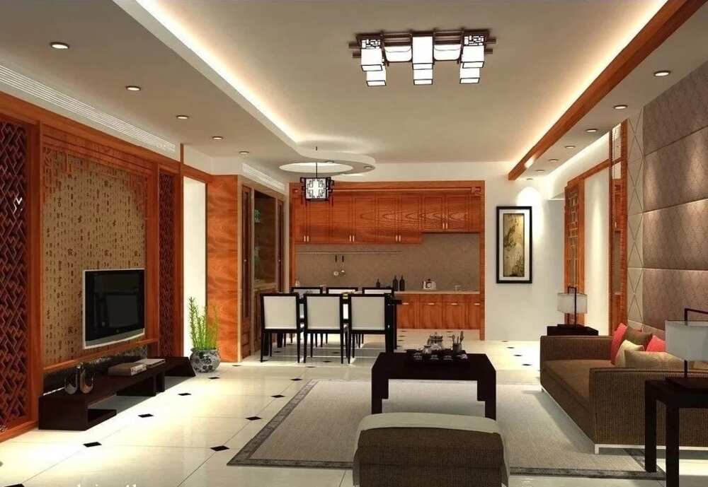 Living room ceiling designs in Nigeria