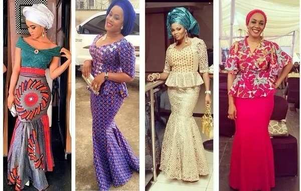nigerian long skirt and blouse styles