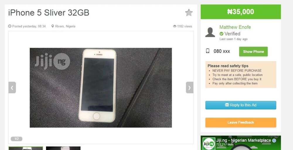 iPhone 5 price in Nigeria iPhone 5 price in Nigeria