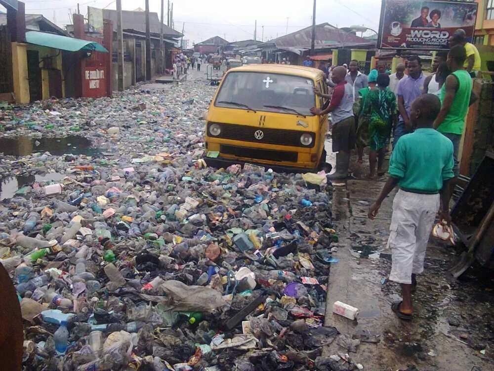 Lagos plastic bottles garbage Lagos plastic bottles garbage