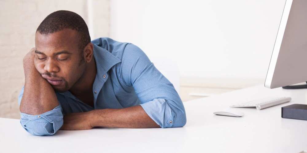 Tired man Tired man