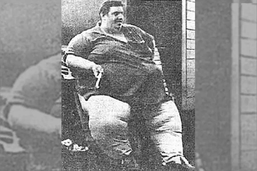 Fattest man in the world in medical history Jon Brower Minnoch