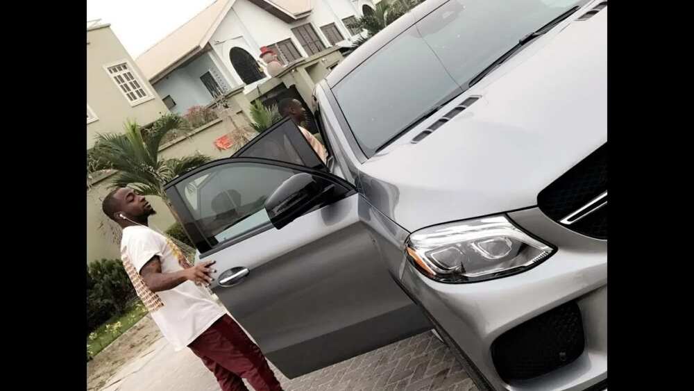 Living large! Check out these 6 photos of Davido and his luxury cars