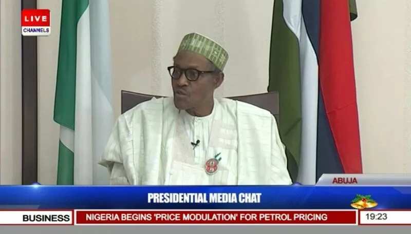 Buhari Hosts First Media Chat