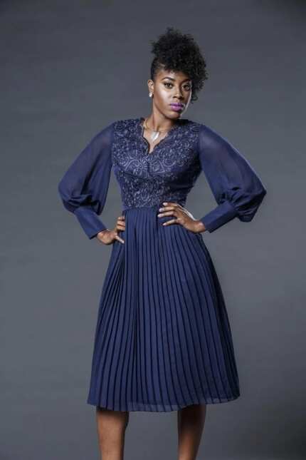chiffon material gown styles