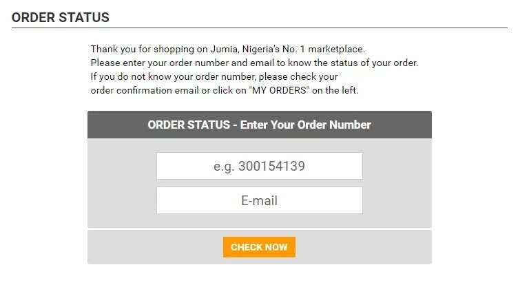 Jumia tracking