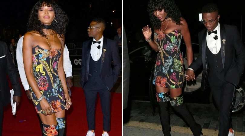 Naomi Campbell speaks on her relationship with Wizkid