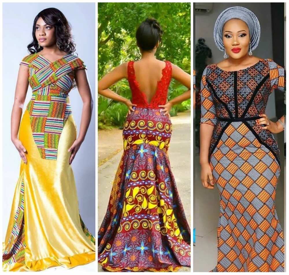 Latest Ankara long gown styles 2017 - best combinations