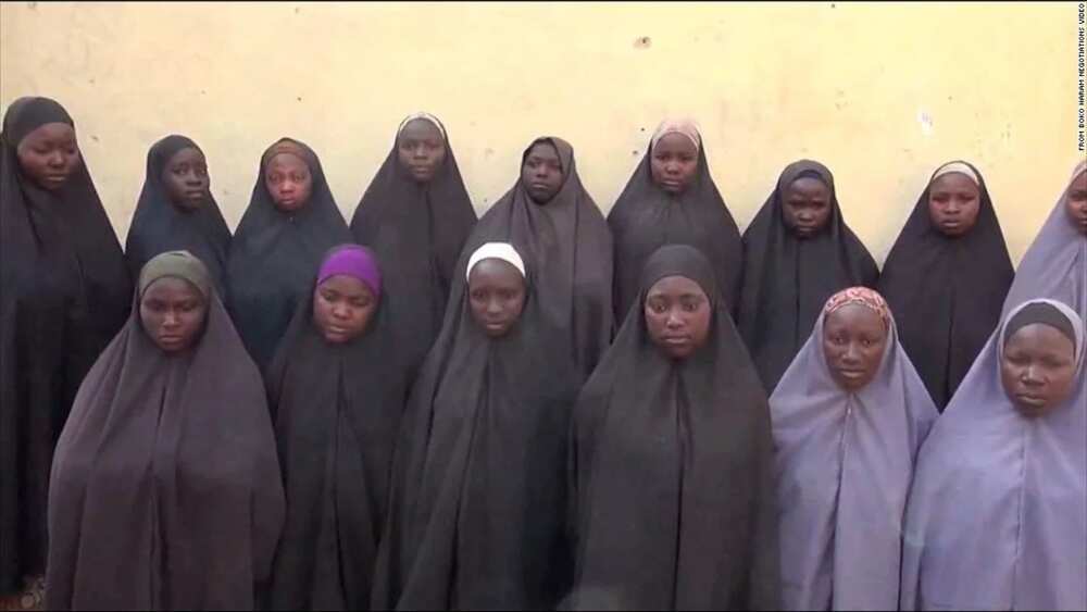 Chibok girls appear in a new video