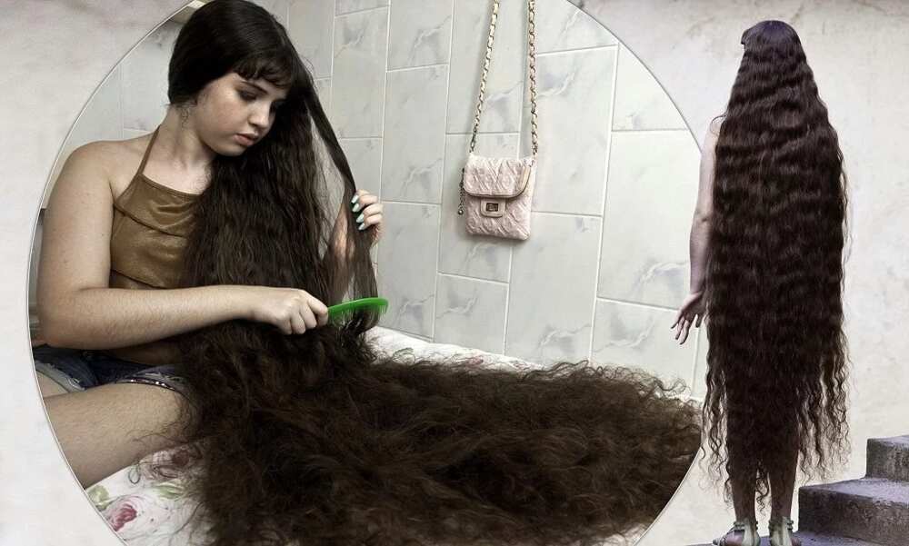 Longest hair in the world 
