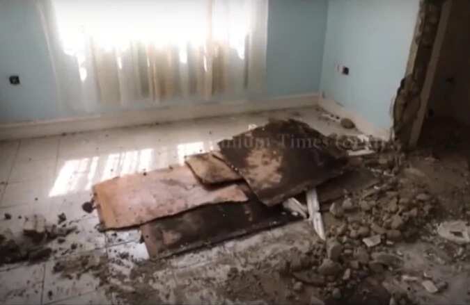 Inside Jonathan's apartment stripped bare by burglars (video)