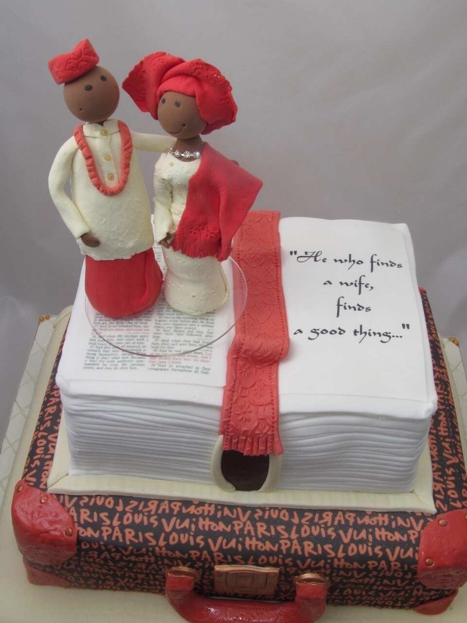 Yoruba wedding cake