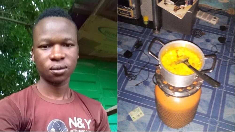Nigerian man reveals plans to send wife packing if she refuses to cook for him (photos) Nigerian man reveals plans to send wife packing if she refuses to cook for him (photos)