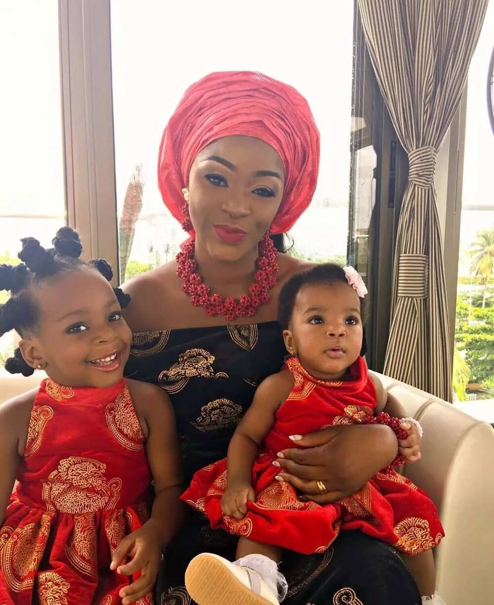 Nigerian celebrities and their adorable children