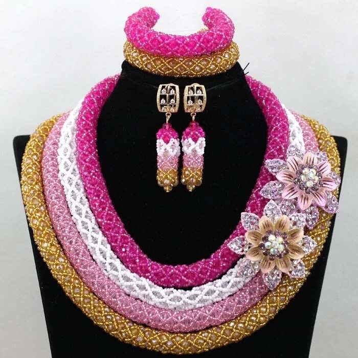 Large and bright beaded designs