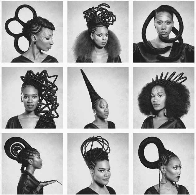 Thread hairstyles in Nigeria
