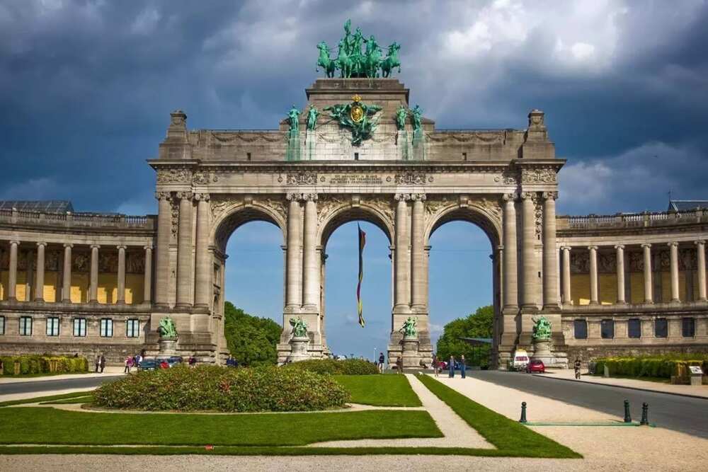 Brussels archway Brussels archway