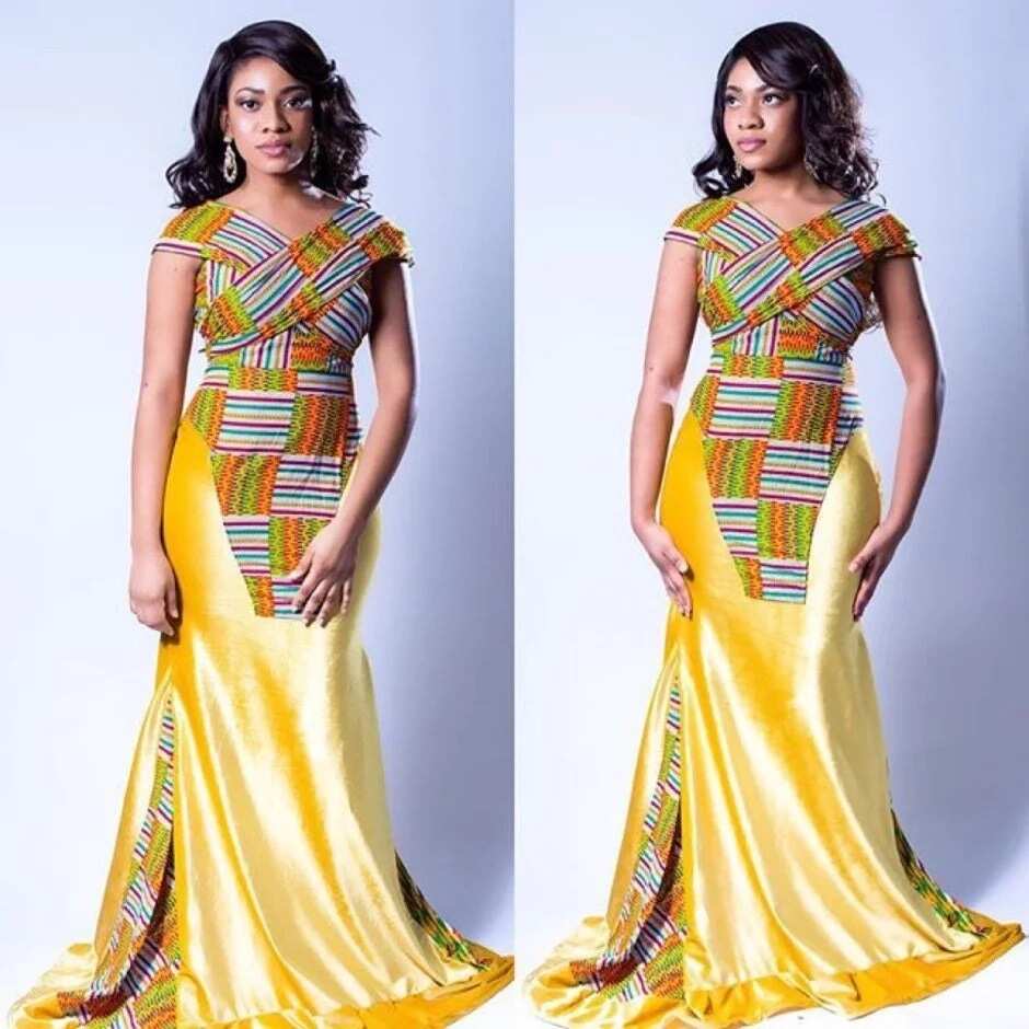 ankara gown