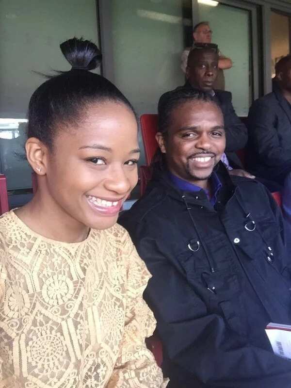 The happy couple Kanu and Amara Nwankwo