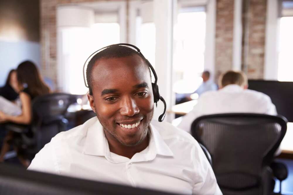 Nigerian online worker