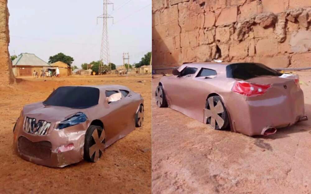 Talented Nigerian man constructs cars in Kebbi state