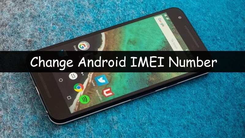 How to change Android IMEI number