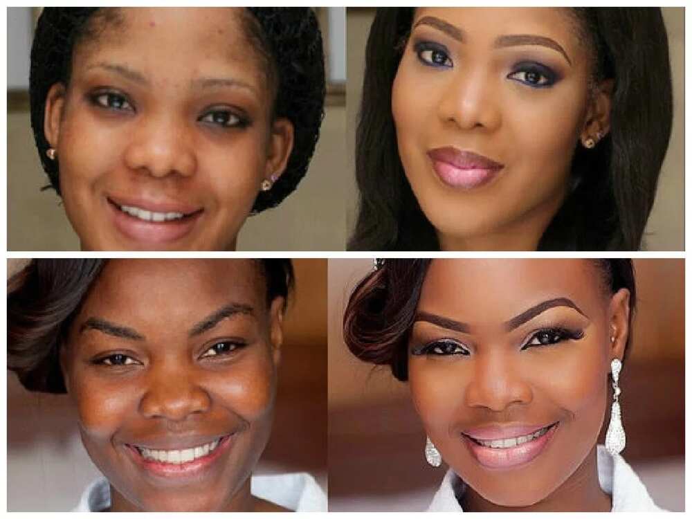 15 times Nigerian women deceived men with their makeup