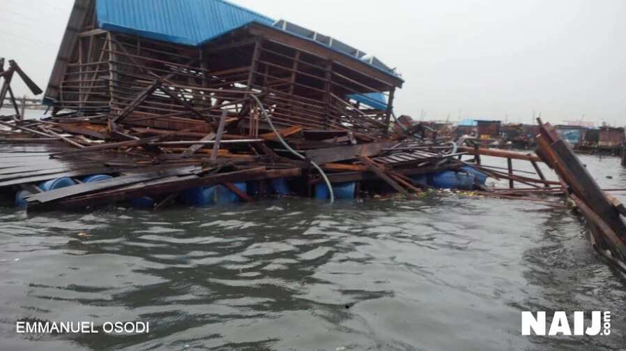 Makoko floating school collapses