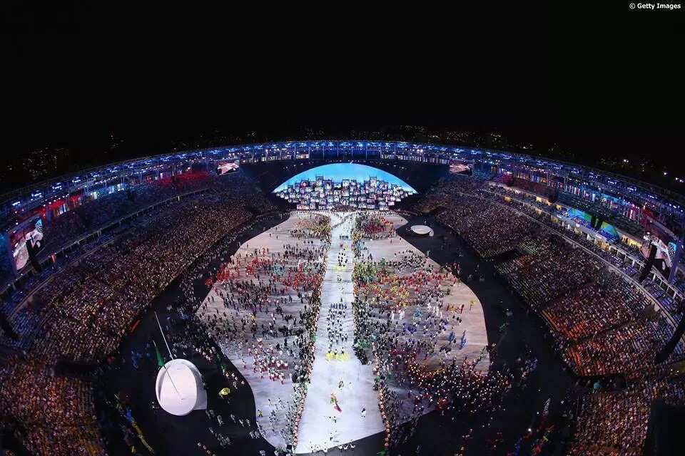 Rio Olympics: Kayatattun hotunan bikin bude gasar Rio Olympics: Kayatattun hotunan bikin bude gasar