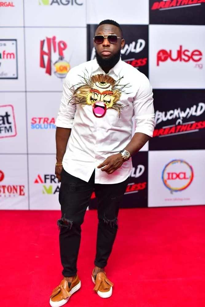 Timaya's stylish outfits