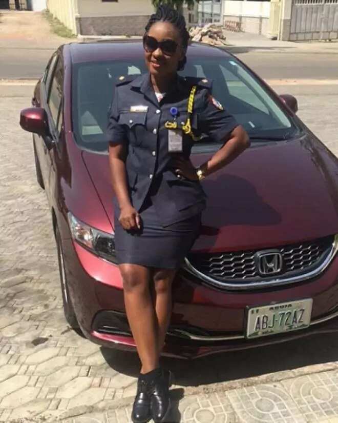 This Nigerian female firefighter's pictures will wow you