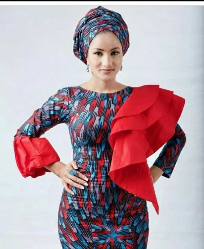 Gorgeous dress for Hausa lady