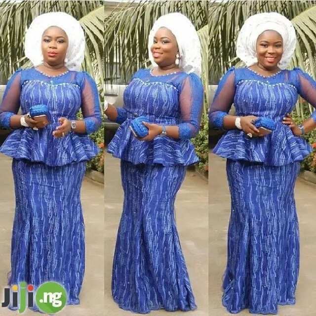 nigerian lace styles for plus size