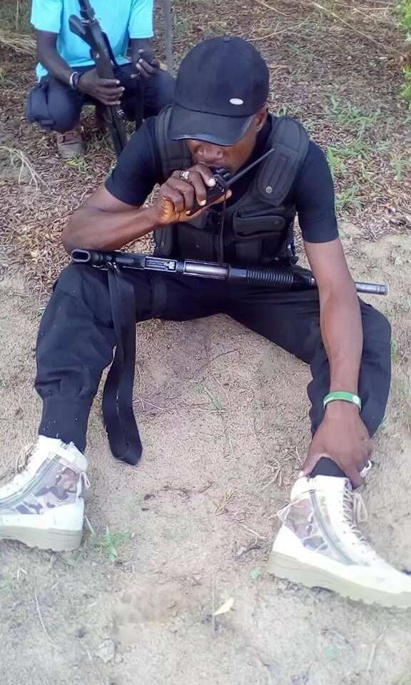 Jarumi ya fuskanci Boko Haram shi kadai (Hotuna)