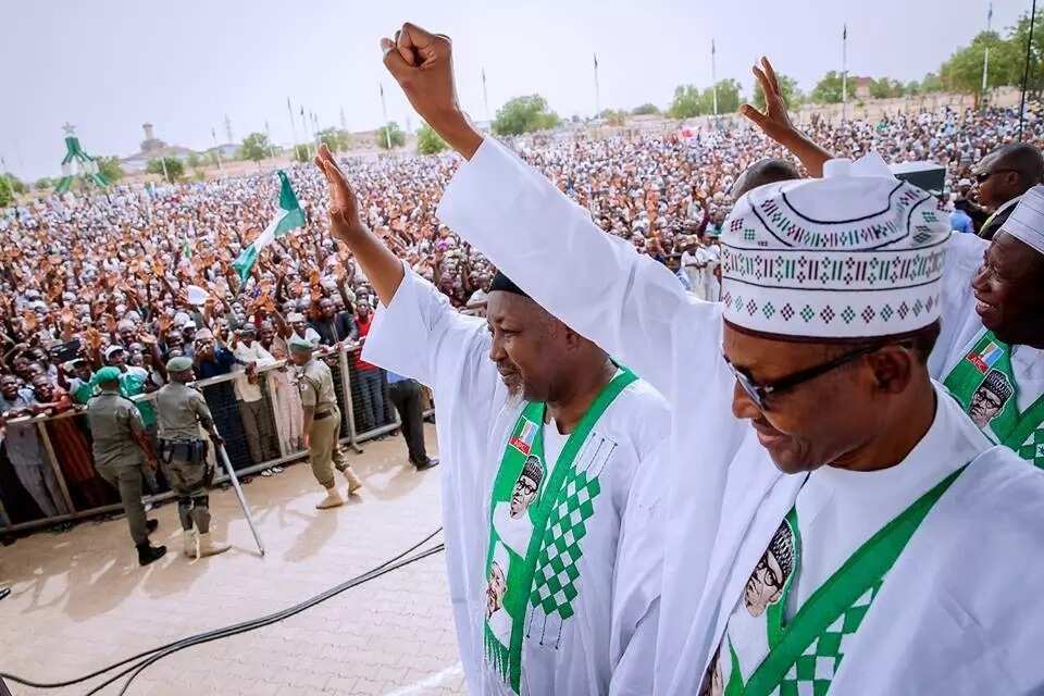 Ayyukan da shugaba Buhari ya kaddamar a ziyarar day a kai Jihar Jigawa (hotuna)