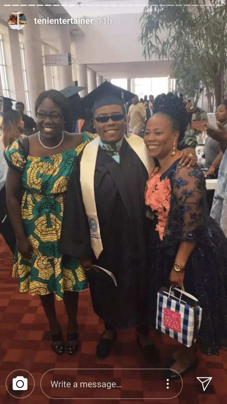 Nigerian singer Teni graduates from the University of Georgia (Photos)