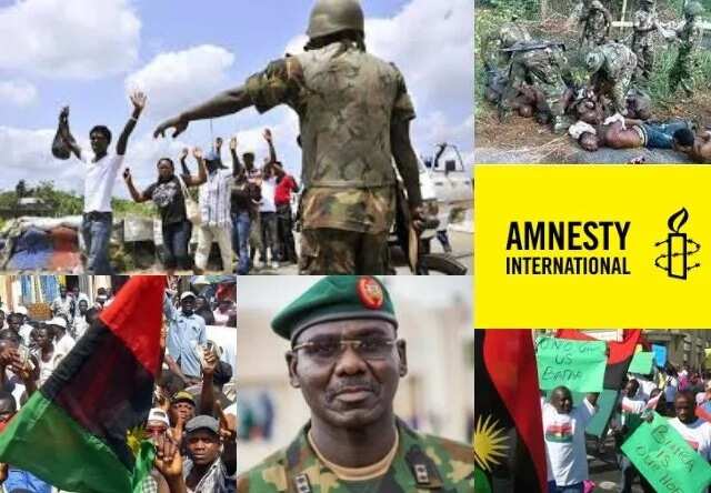How Nigeria Army engages in extra-judicial killings, at least 150 peaceful pro-Biafra protested killed - Amnesty International